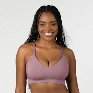 Kindred bravely Nursing & pumping sports Bra - Dusty Mauve